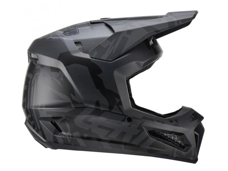 Шолом LEATT Helmet Moto 3.5 + Goggle [Stealth]